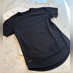 BYLT 2 pack, Men’s Drop Cut, Size Small, one white and one black